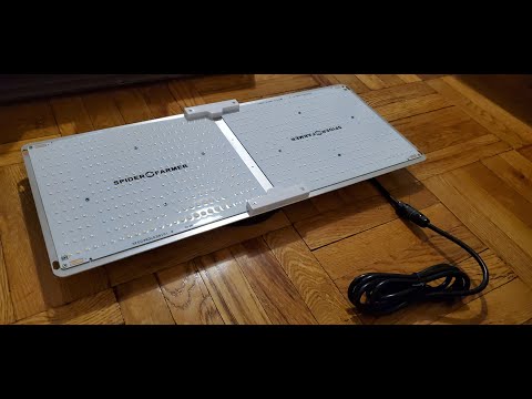 Spider Farmer SF-2000 Quantum Board LED Grow Light Unboxing and Overview